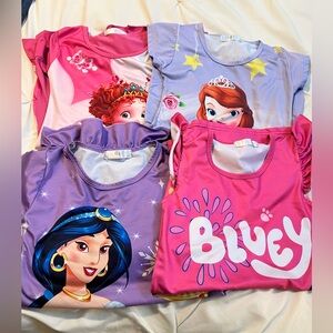Girls Character Night Gowns